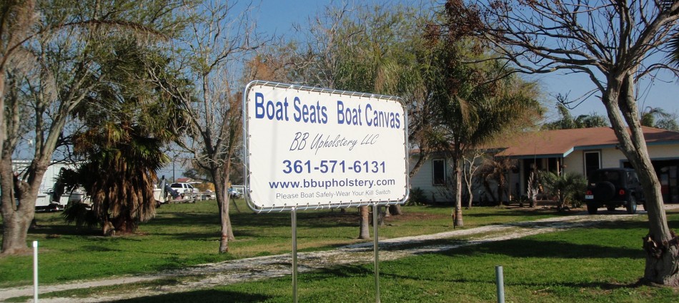 Our location on Hwy 185 Port O'Connor Texas