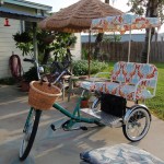 Tory Burch Family Chariot Electric Tricycle