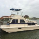 Custom T-top on a House Boat